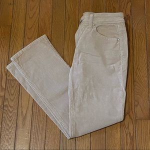 Beau Dawson Tan Corduroy Pants Size 10 Petite Women